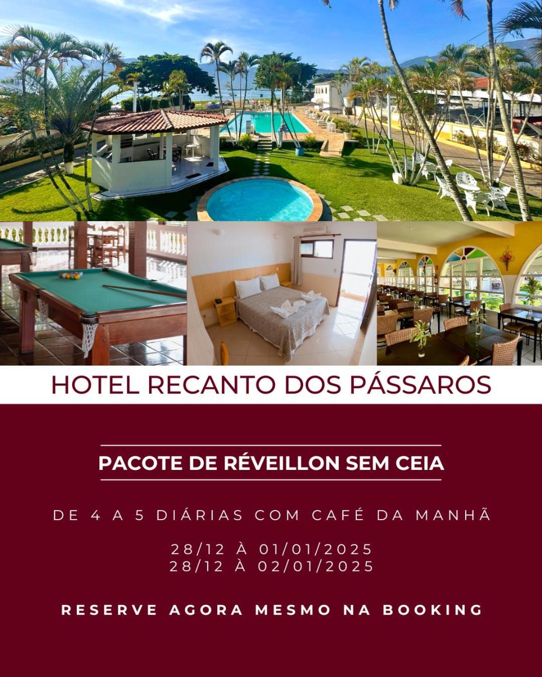 Hotel Recanto Dos Passaros Sao Sebastiao  Exterior photo